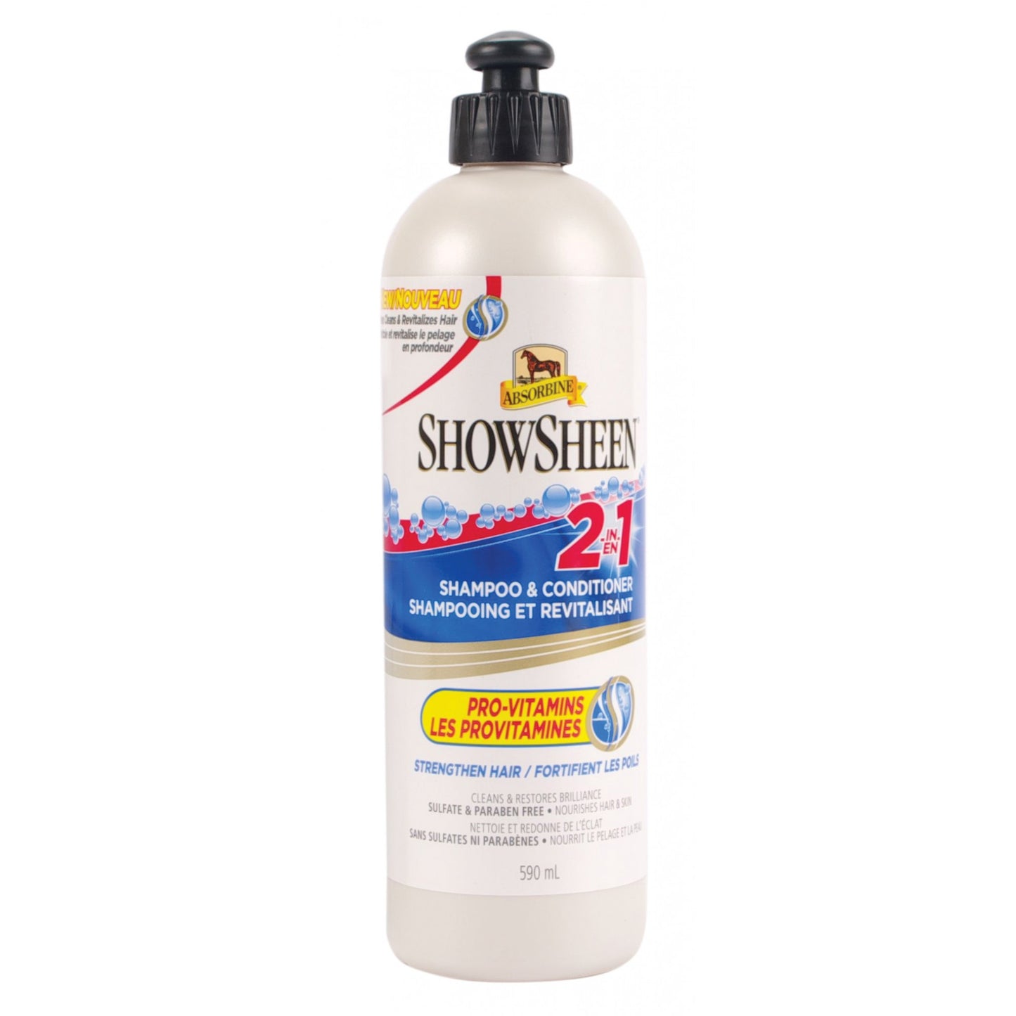 Absorbine Showsheen 2 in 1 Shampoo/Conditioner 590ml