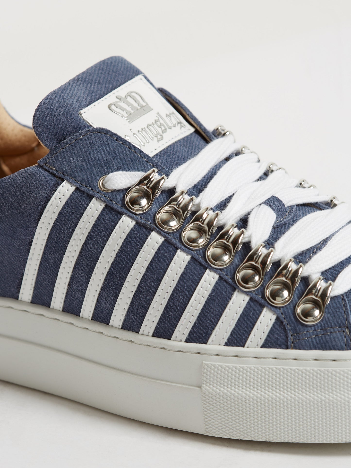 Kingsley Sky Sneakers - Sensory Blue Grey/White - Size 38