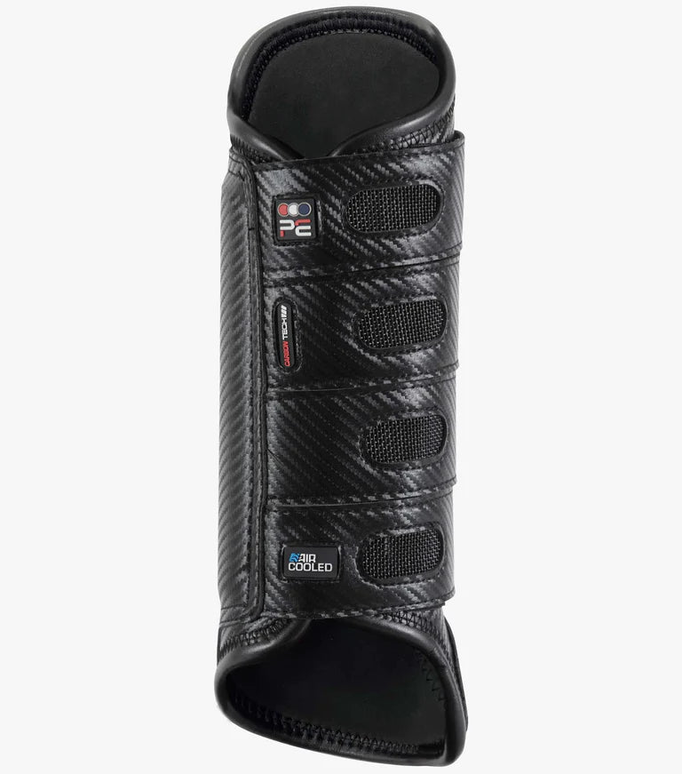 Premier Equine UK Carbon Tech Air Cooled Eventing Boots Black