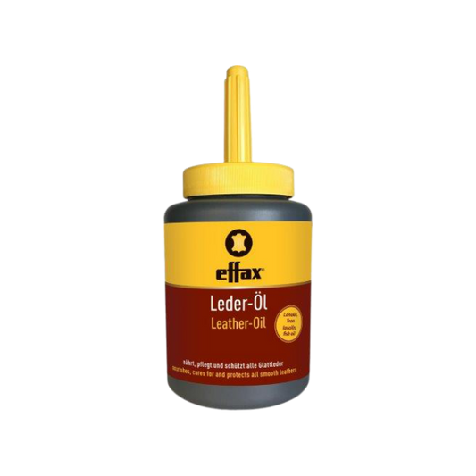 Effax Leather Oil with Brush - 475 mL