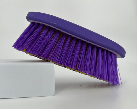 Hill Brush 6.75" Grippee Dandy Brush - Purple