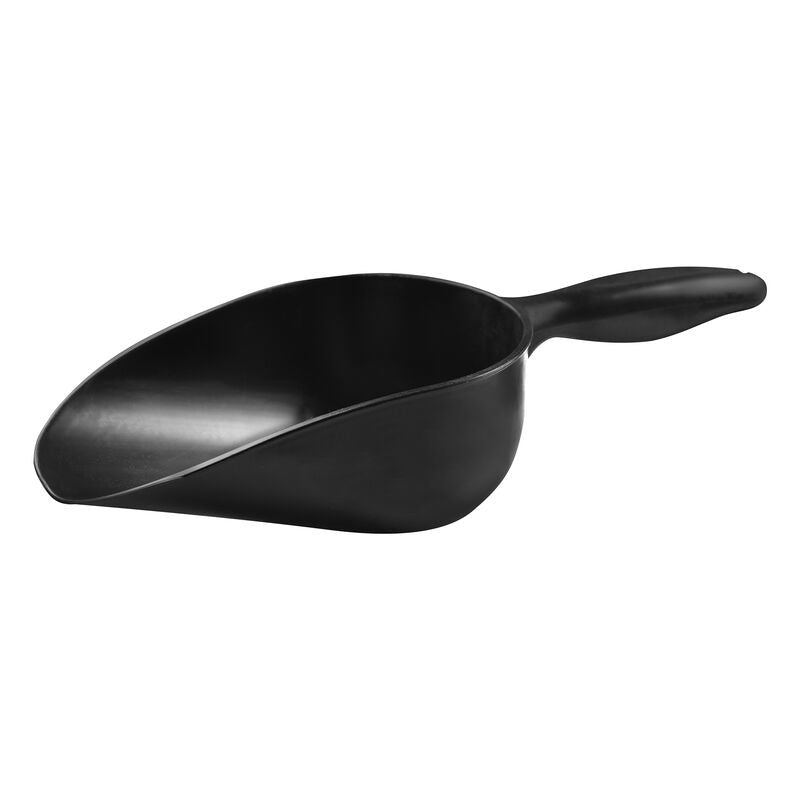 Waldhausen Plastic Feed Scoop - 0.5 L - Black **CLEARANCE**