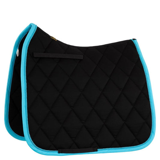 BR Equestrian Saddle Pad BR Event Dressage Flash Black *Clearance*