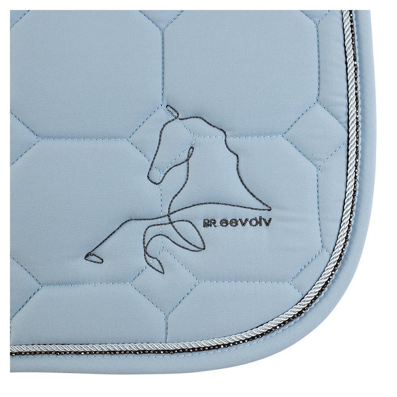 BR Eevolv Saddle Pad Juliet General Purpose - Ashley Blue - Cob - Limited Edition