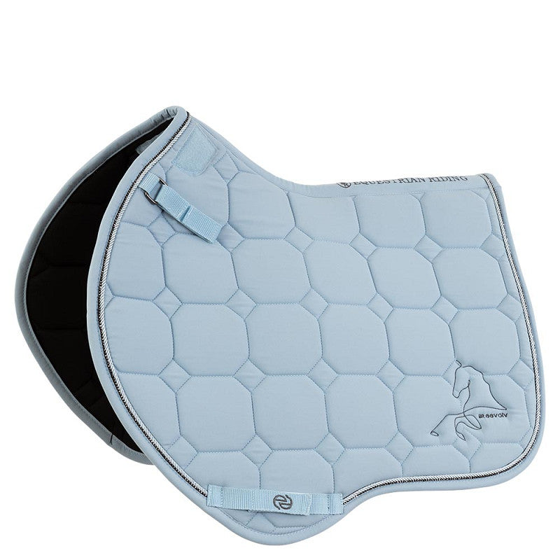 BR Eevolv Saddle Pad Juliet General Purpose - Ashley Blue - Cob - Limited Edition