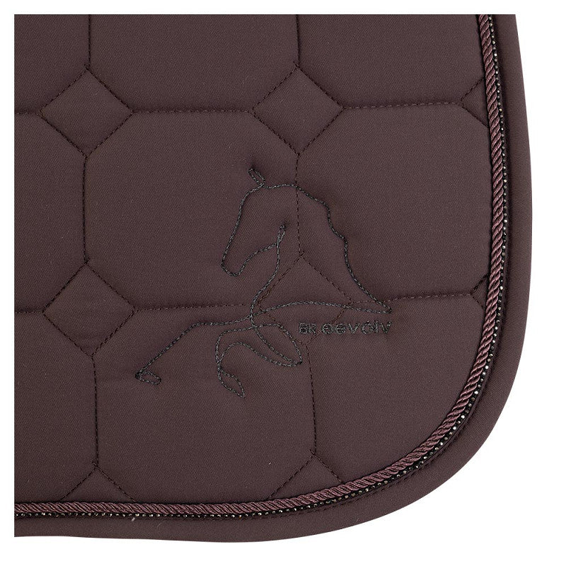 BR Eevolv Saddle Pad Juliet General Purpose - Raisin Brown - Cob - Limited Edition