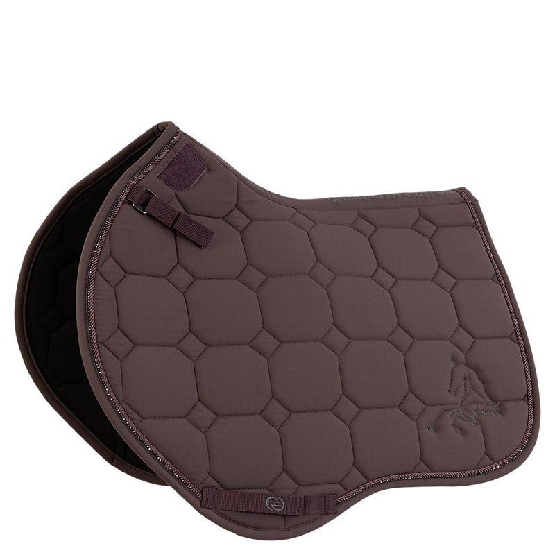 BR Eevolv Saddle Pad Juliet General Purpose - Raisin Brown - Cob - Limited Edition