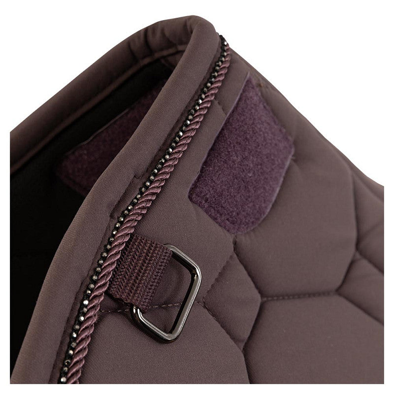 BR Eevolv Saddle Pad Juliet General Purpose - Raisin Brown - Cob - Limited Edition