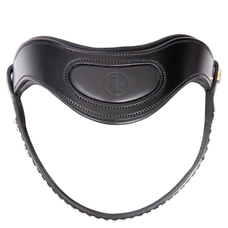 BR Bolton Bridle with crank flash - Black/Silver - Full
