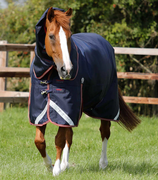 Premier Equine UK Titan Trio Complete 4 in 1 Turnout Rug - Navy