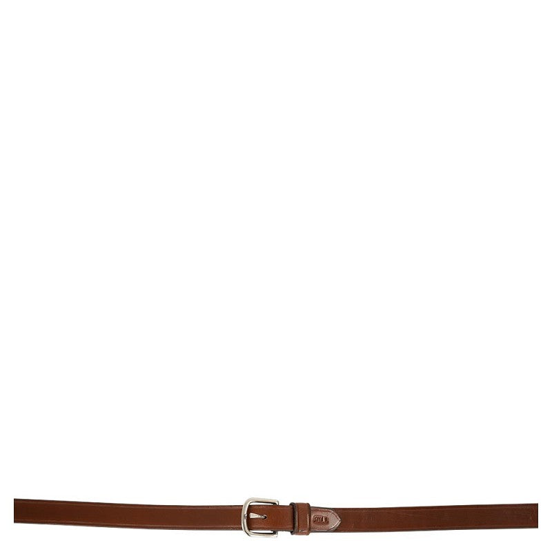BR Hunter Braided Fancy Reins Tobacco/Silver Full