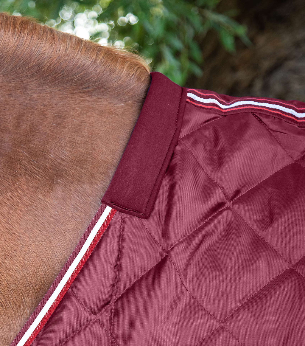 Premier Equine UK Tuscan Stable Rug 100g - Burgundy