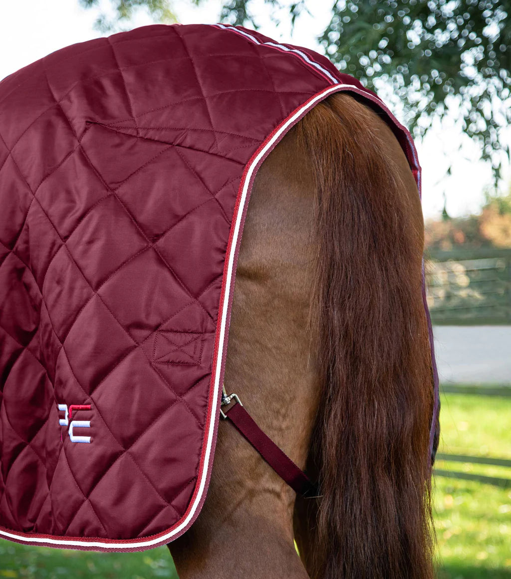 Premier Equine UK Tuscan Stable Rug 100g - Burgundy