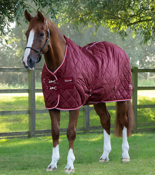 Premier Equine Tuscan Stable Rug 100g - Burgundy - 6'6"/78"