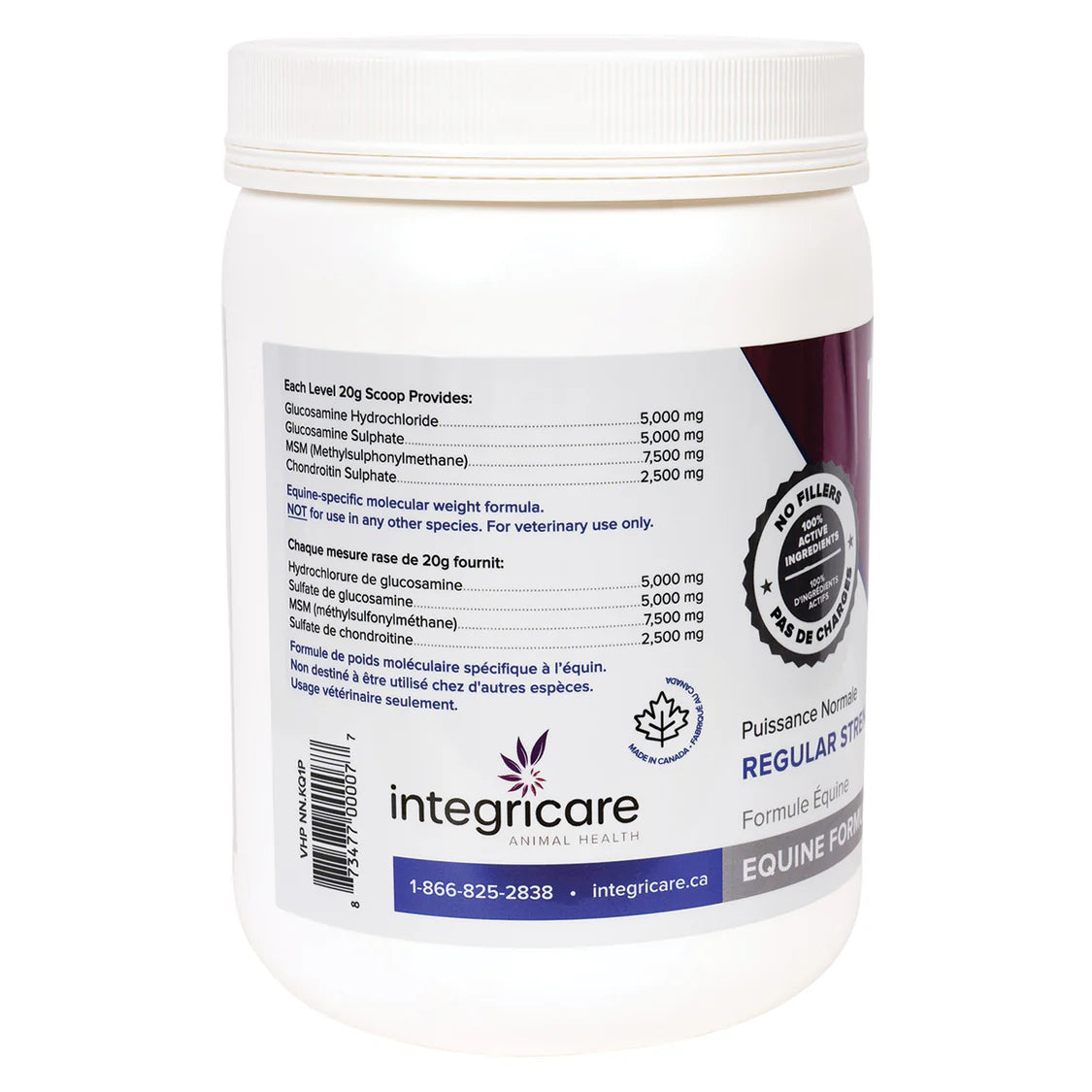 Integricare Tri-Acta Regular Strength Joint Supplement - 3 kg (150 day supply for 1 horse)