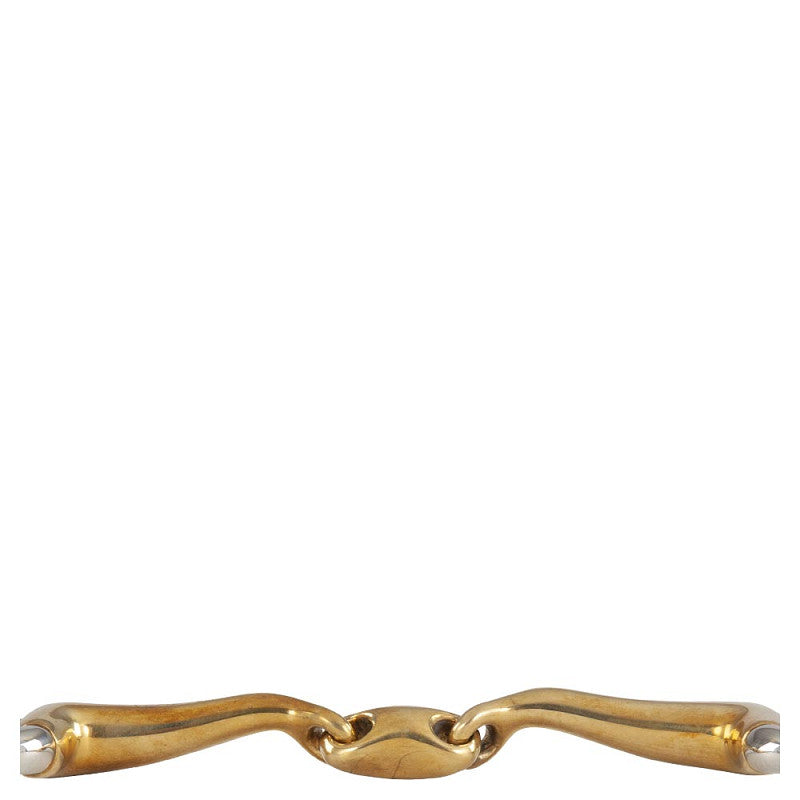 BR Double Jointed Eggbutt Snaffle Slightly Curved Soft Contact 16 mm thick