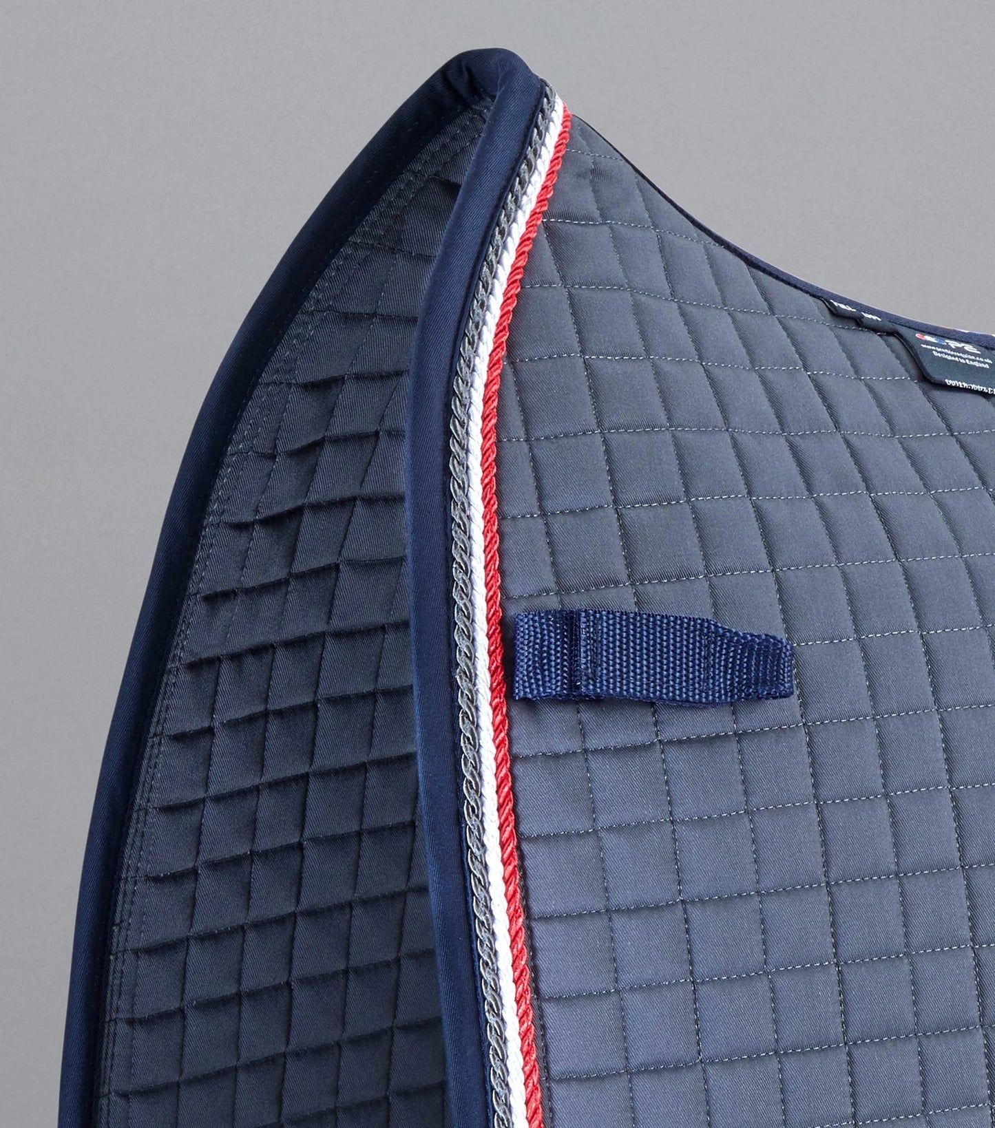 Premier Equine UK Saddle Pad Close Contact Euro Cotton Dressage Full Grey