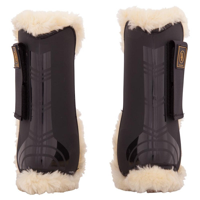 BR Tendon Boots Snuggle Black Full