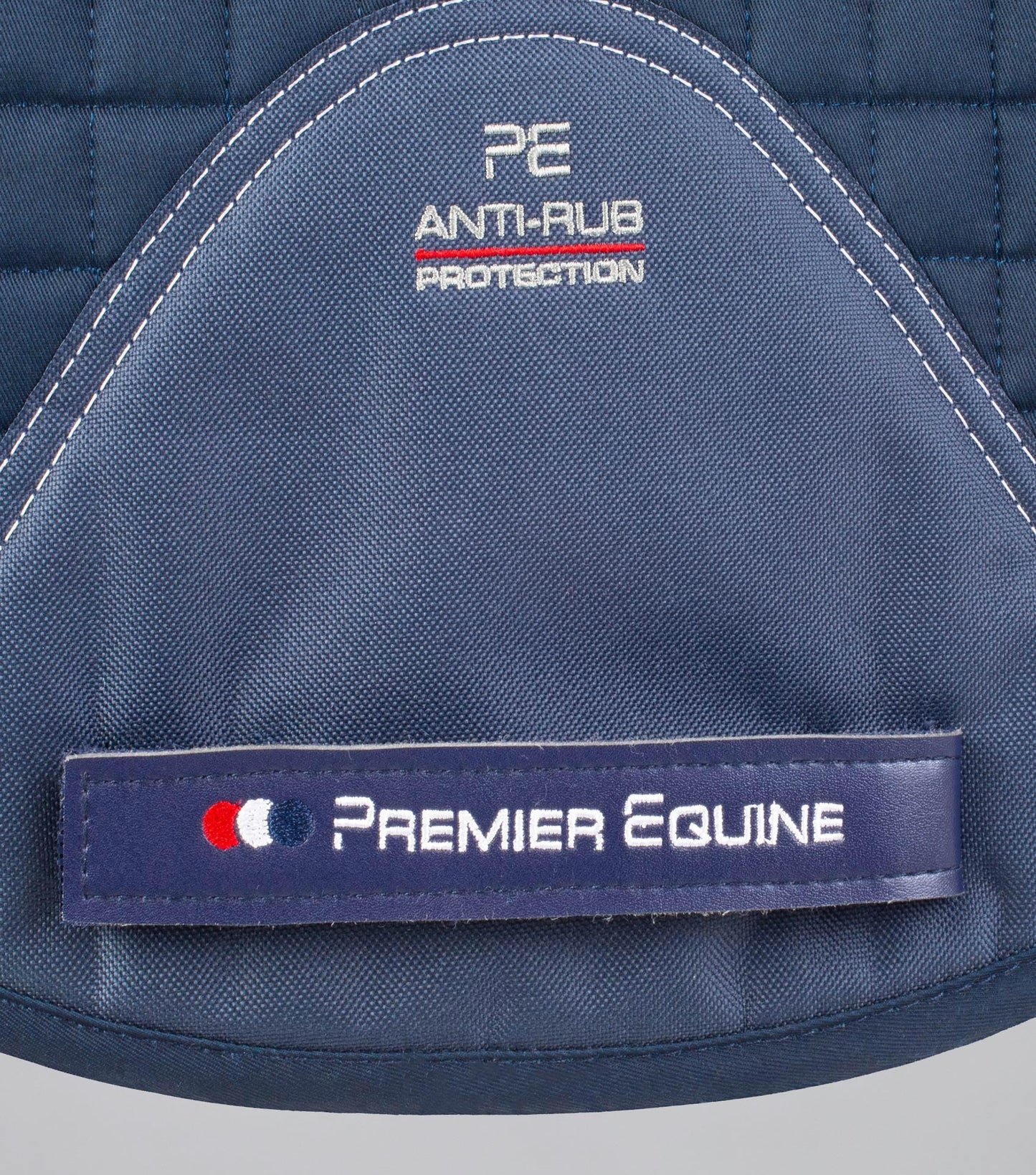 Premier Equine UK Close Contact Tech Grip Pro Anti-Slip Saddle Pad - Dressage Square Navy