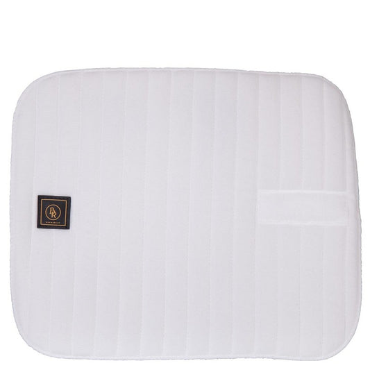 BR Bandage Pads With Velcro - White