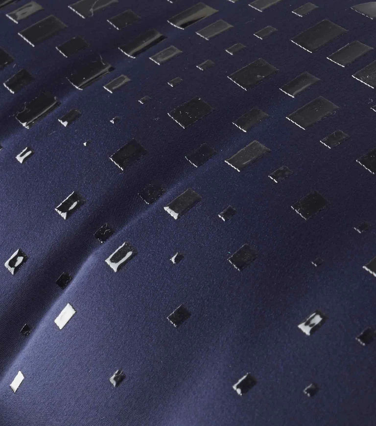 Premier Equine UK Capella Close Contact Merino Wool Dressage Square Navy/Natural Wool - Full