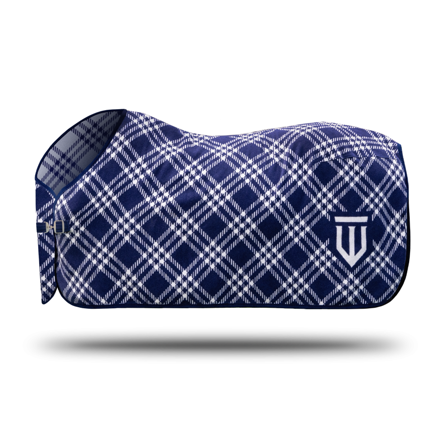 Winderen Horse Rug Thermo Coat 145 cm (6'6") - Navy/Ivory
