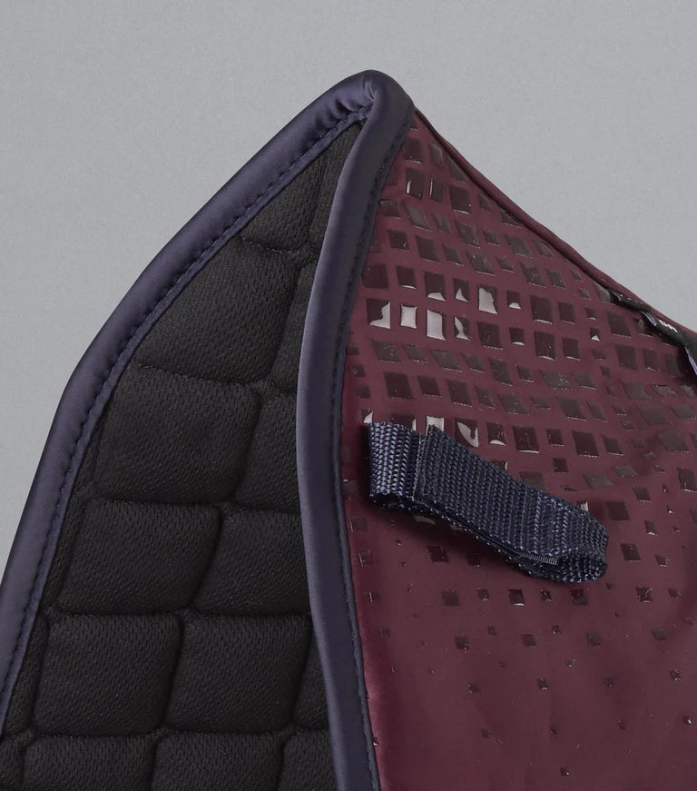 Premier Equine UK Saddle Pad Armada Close Contact Dressage Full/Wine
