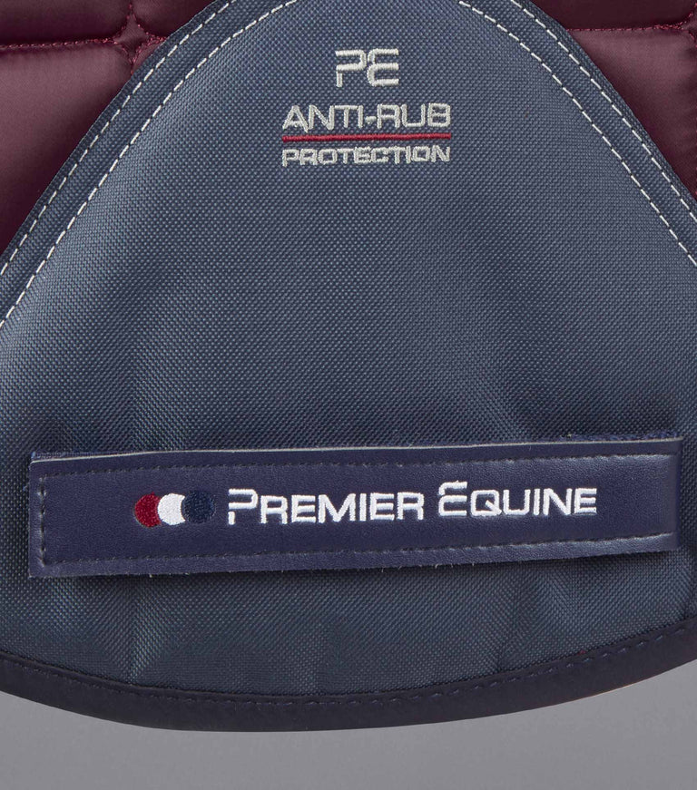 Premier Equine UK Saddle Pad Armada Close Contact Dressage Full/Wine