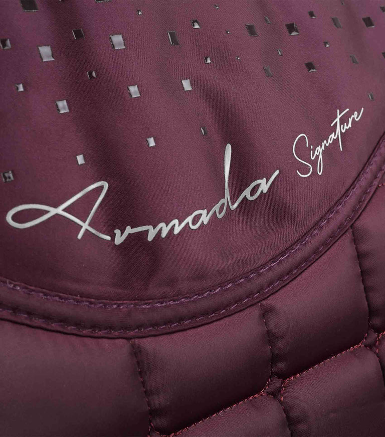 Premier Equine UK Saddle Pad Armada Close Contact Dressage Full/Wine
