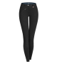 WALDHAUSEN ELT THERMAL FUN SPORT SILICONE WINTER BREECHES - BLACK - SIZE 48 EURO