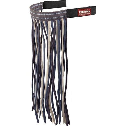 BR Premiere Fly Fringe Browband - Shark - Limited Edition - Pony