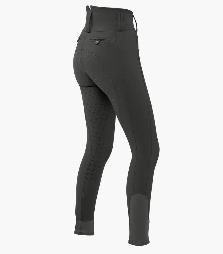 Premier Equine UK Coco II Ladies Gel Full Seat Riding Breeches Anthracite