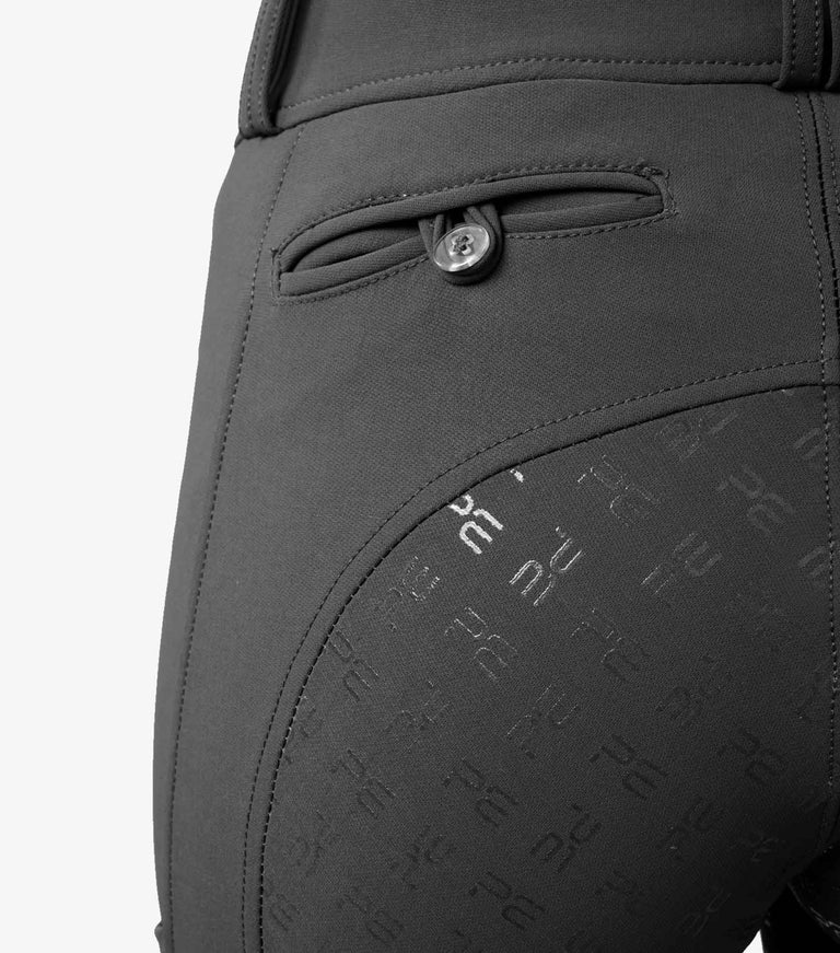 Premier Equine UK Coco II Ladies Gel Full Seat Riding Breeches Anthracite