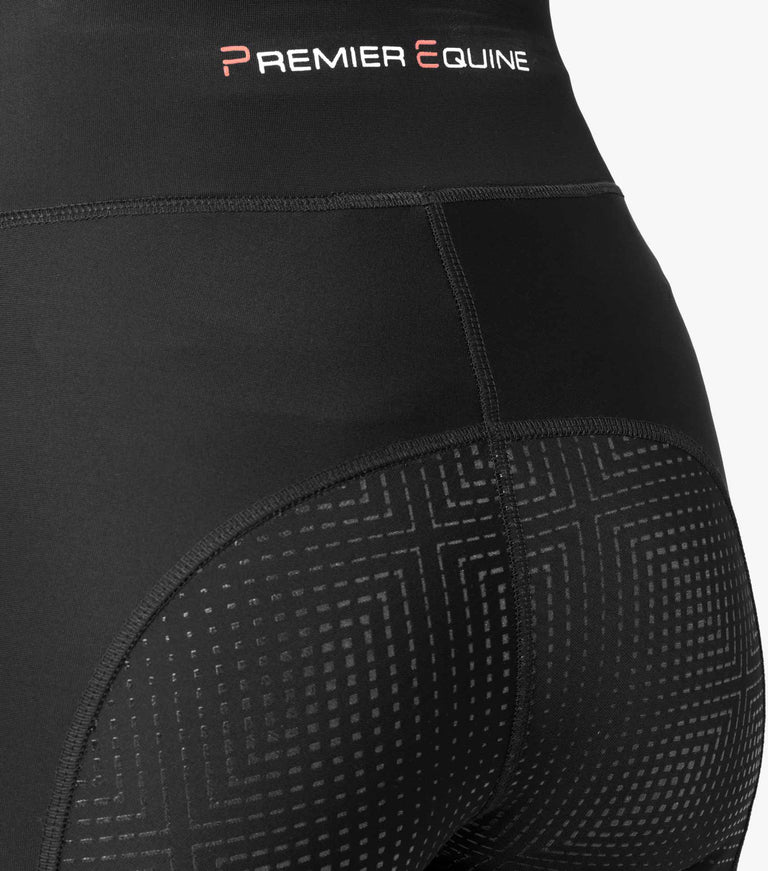 Premier Equine UK Alexa Ladies Riding Tights - Black -PE's top selling riding tight!!