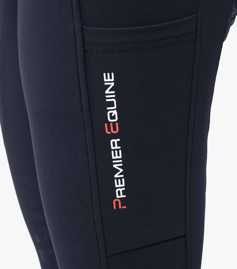 Premier Equine UK Alexa Ladies Riding Tights - Navy - PE's top selling riding tight!!
