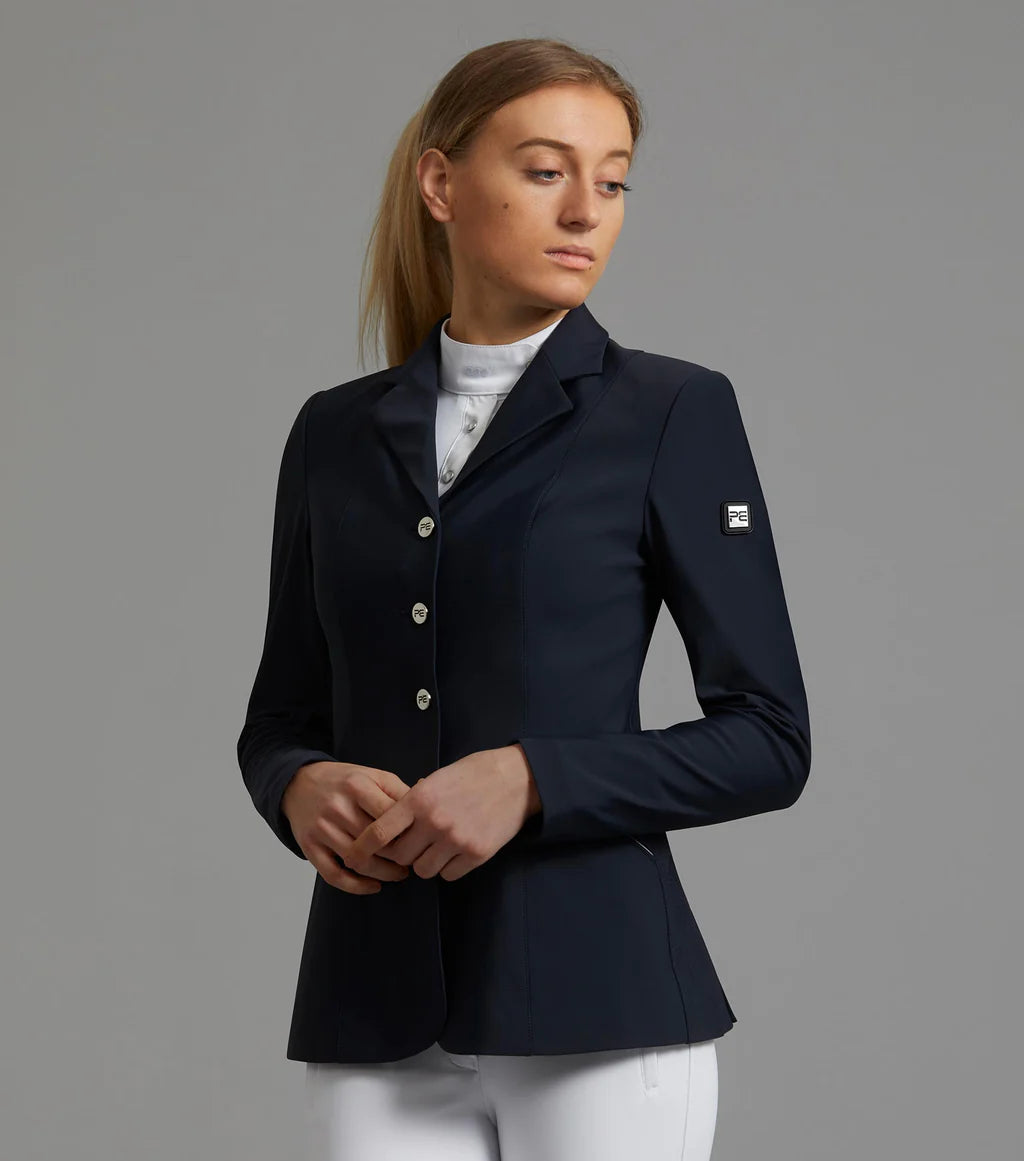 Premier Equine UK Nera Ladies Competition Jacket - Navy