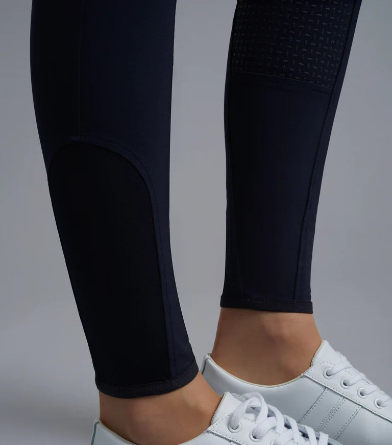 Premier Equine UK Sophia Ladies Full Seat High Waist Riding Breeches - Navy