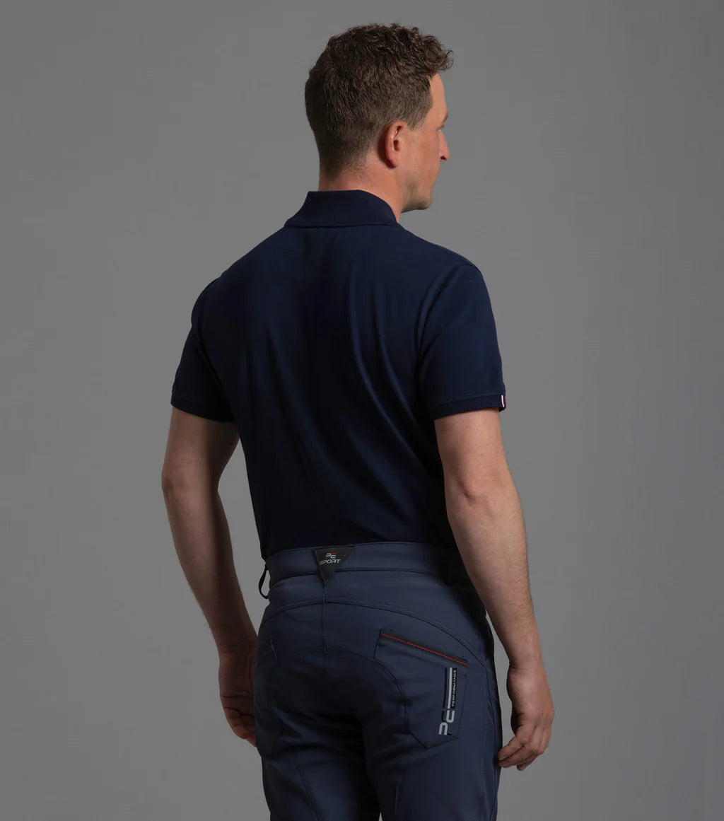 Premier Equine UK Barusso Men's Gel Knee Breeches - Navy