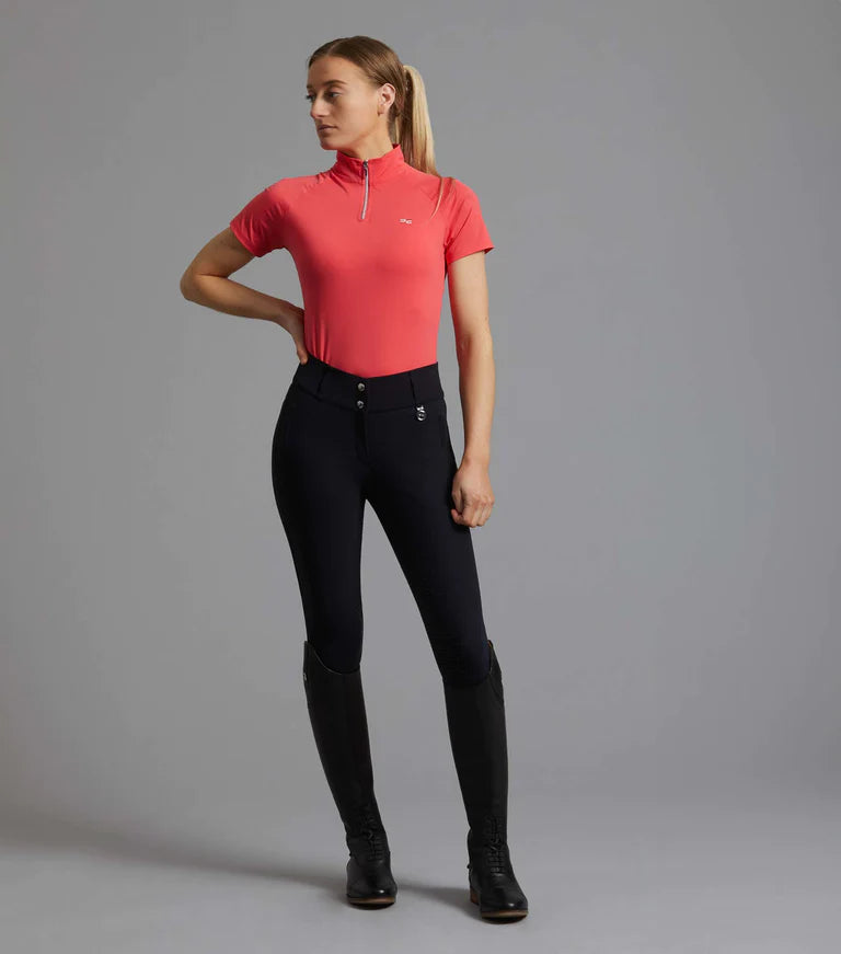 Premier Equine UK Carapello Ladies Full Seat Gel Riding Breeches - Navy