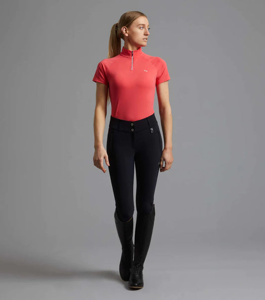 Premier Equine UK Carapello Ladies Full Seat Gel Riding Breeches - Navy