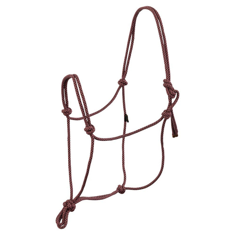 BR Knotted Halter - Roan Rouge - Full Size