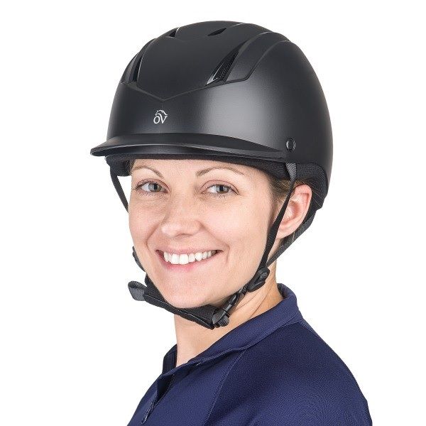 Ovation Sphero Black Matte Helmet - XS/S