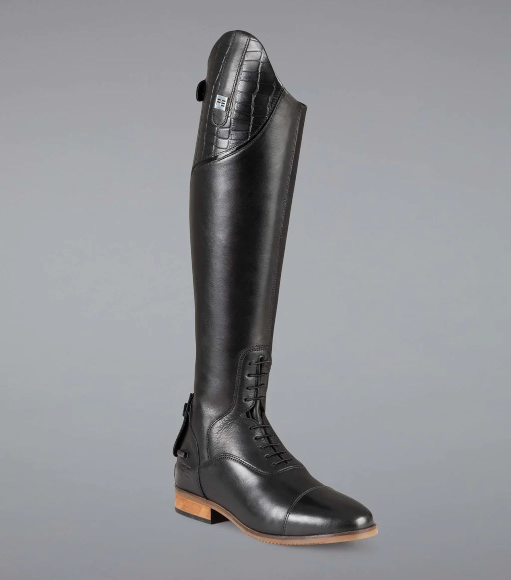 Premier Equine UK Passaggio Ladies Leather Field Tall Riding Boot - Black