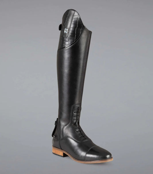 Premier Equine UK Passaggio Ladies Leather Field Tall Riding Boot - Black