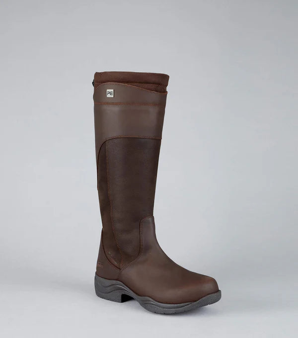 Premier Equine Miletto Waterproof Country Boot - Brown - Wide Calf - UK6 (39 Euro)