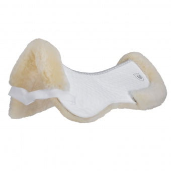 WERNER CHRIST HALF PAD - STANDARD EDGING - White/Natural