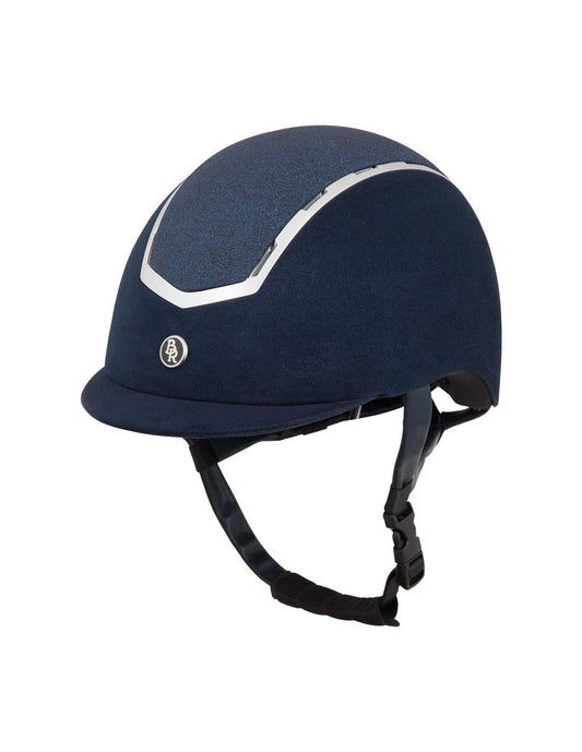 BR Sigma Microfiber Helmet with Glitter Navy - 58/60