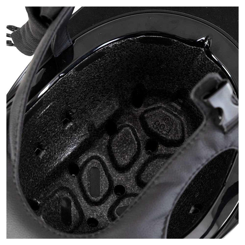 New - BR Riding Helmet Zeta Sport - Black/Gunmetal - 58/60 - Large (liner sold separately)