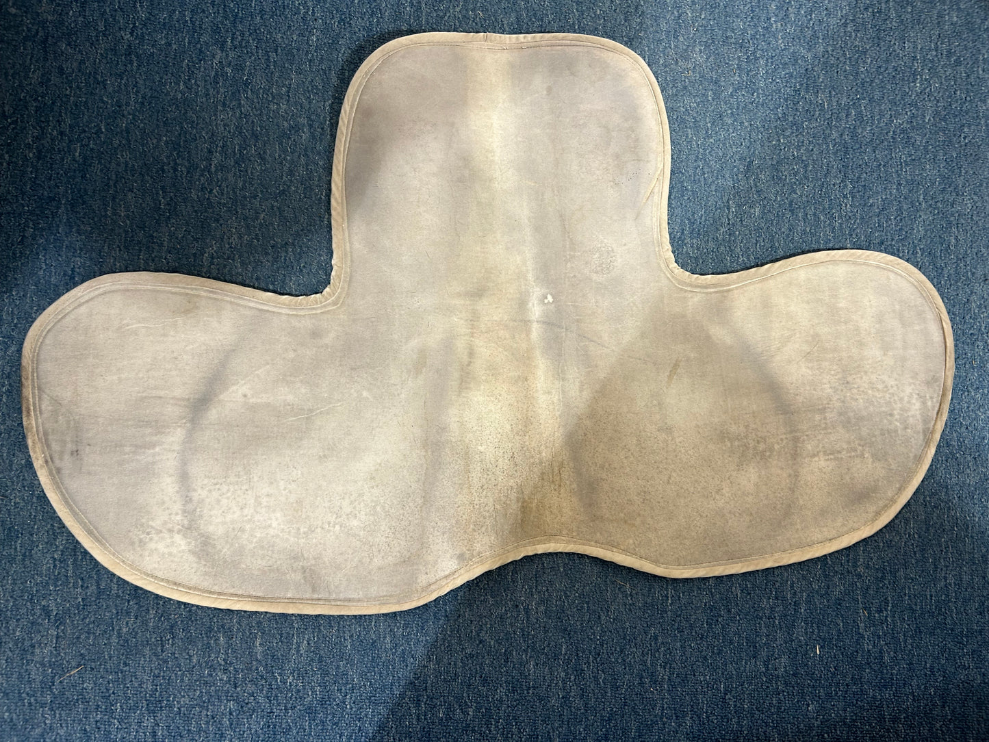 Used - ThinLine Ultra Dressage Trimmed Basic Pad White