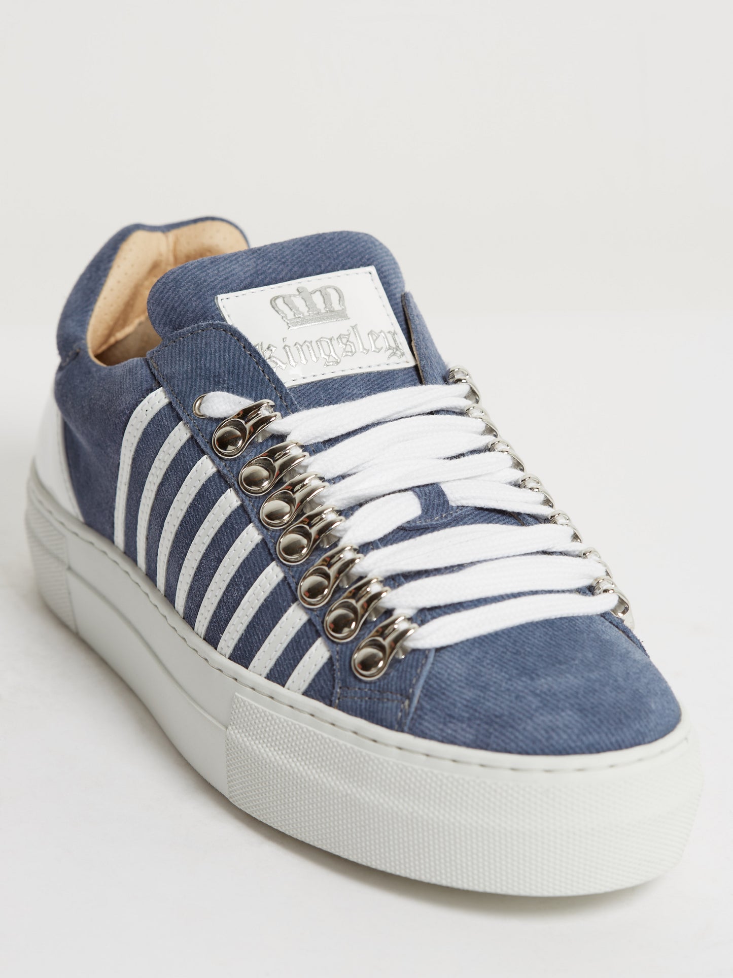 Kingsley Sky Sneakers - Sensory Blue Grey/White - Size 38